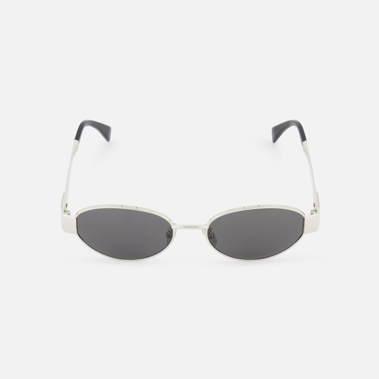 Celine Oval Silver Sunglasses (14687114690923)