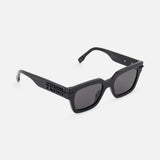Fendi Rectangular Black Sunglasses (14687114887531)