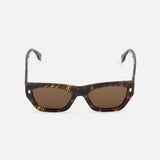 Fendi Logo Print Brown Sunglasses (14687114953067)