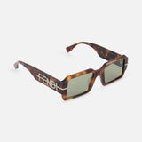 Fendi Square Brown Sunglasses (14687114821995)