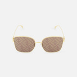 Fendi Mirrored Logo Sunglasses (14687114789227)