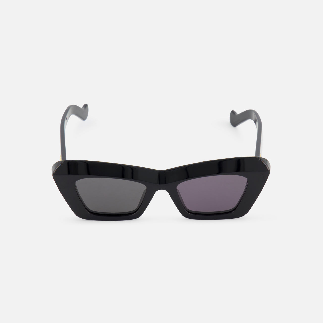 Loewe Cat Eye Beveled Black Sunglasses (14687115280747)