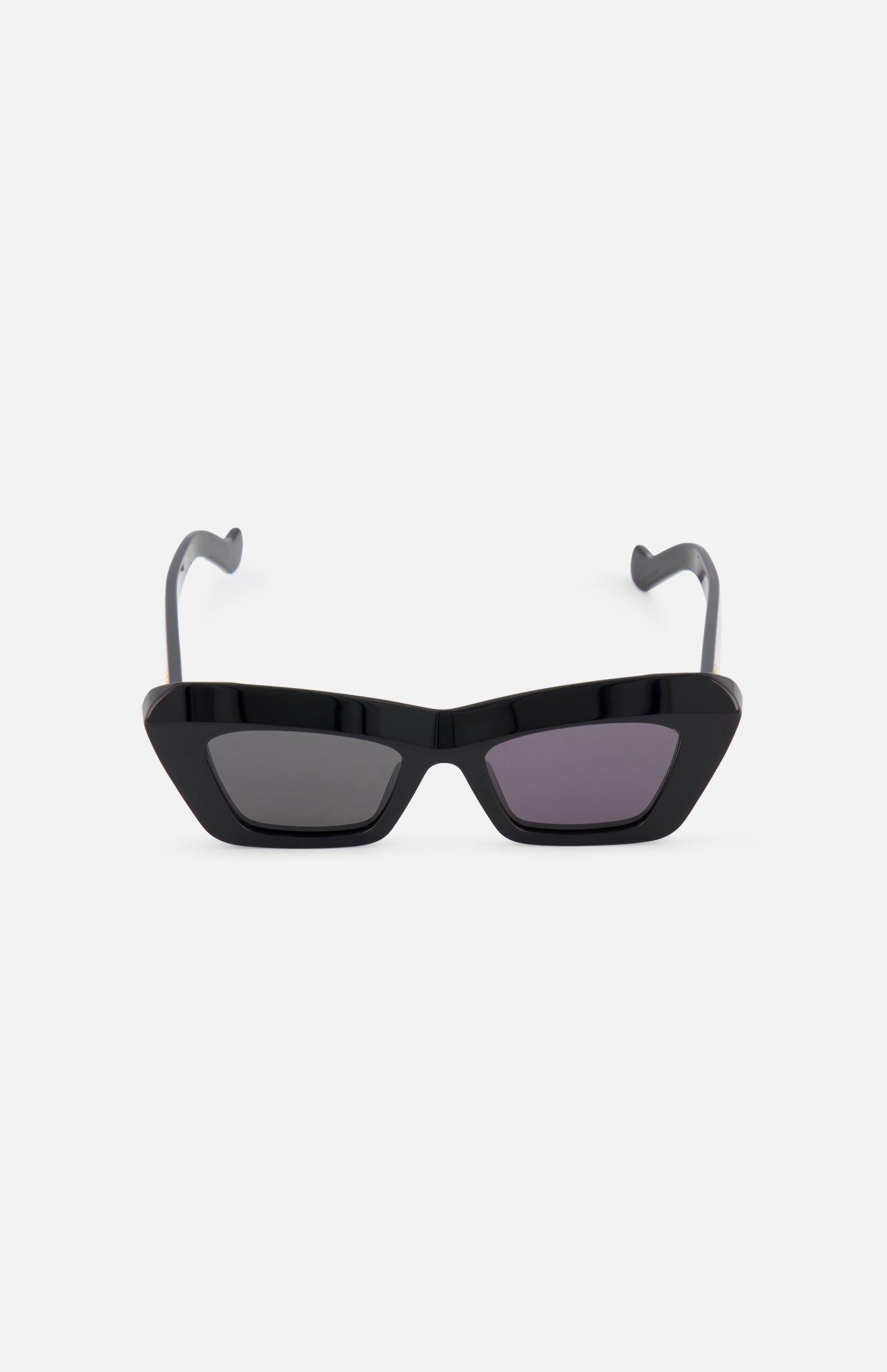 Loewe Cat Eye Beveled Black Sunglasses (14687115280747)