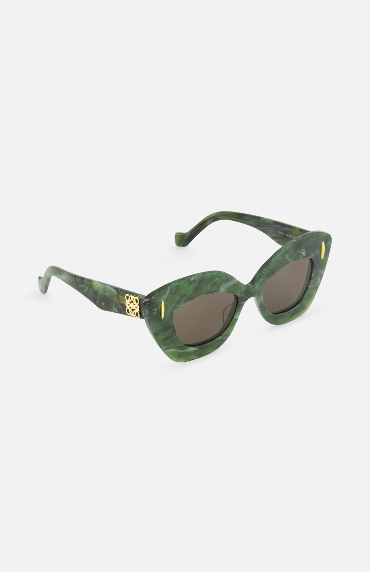 Loewe Cat Eye Green Sunglasses (14687115379051)