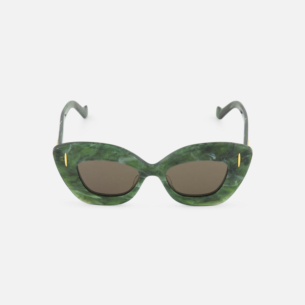 Loewe Cat Eye Green Sunglasses (14687115379051)