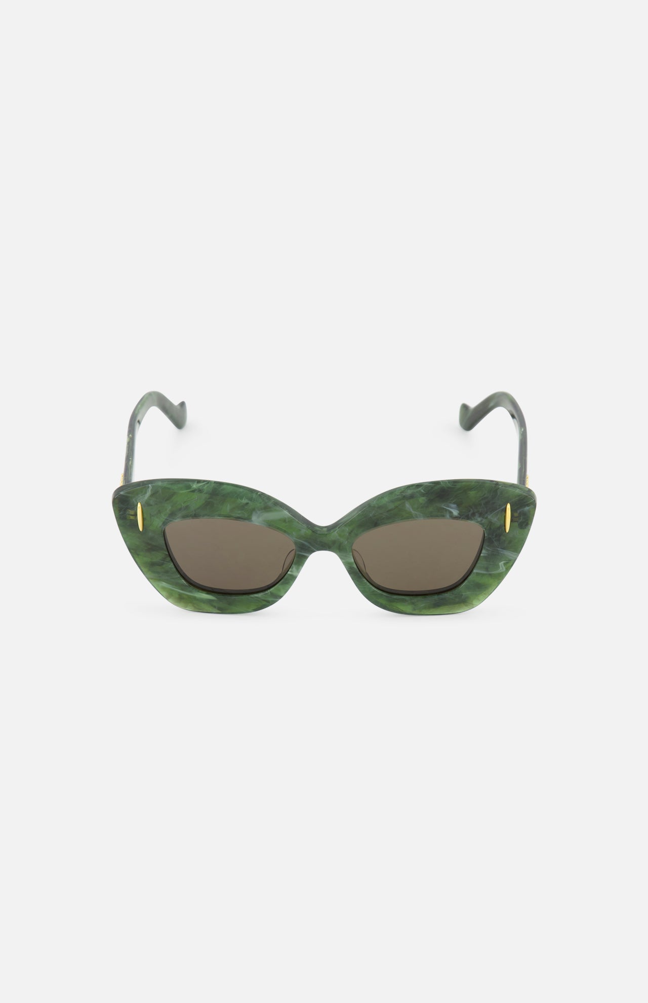 Loewe Cat Eye Green Sunglasses (14687115379051)