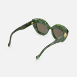 Loewe Cat Eye Green Sunglasses (14687115379051)