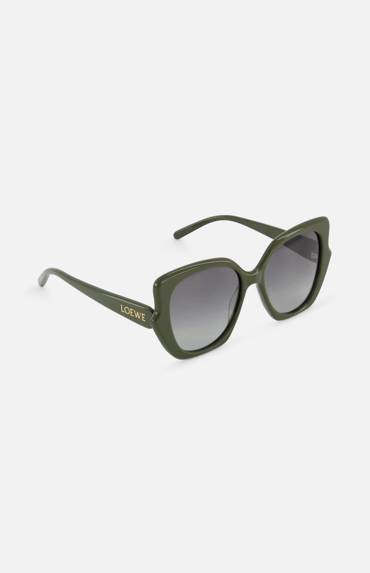 Loewe Wavy Green Sunglasses (14687115444587)