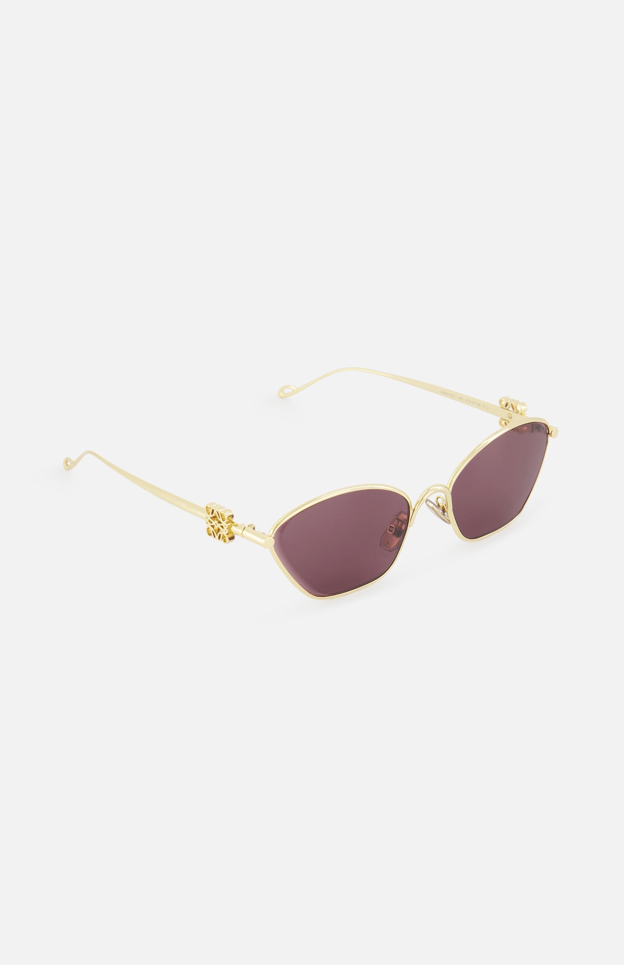 Loewe Cat Eye Gold Sunglasses (14687115346283)