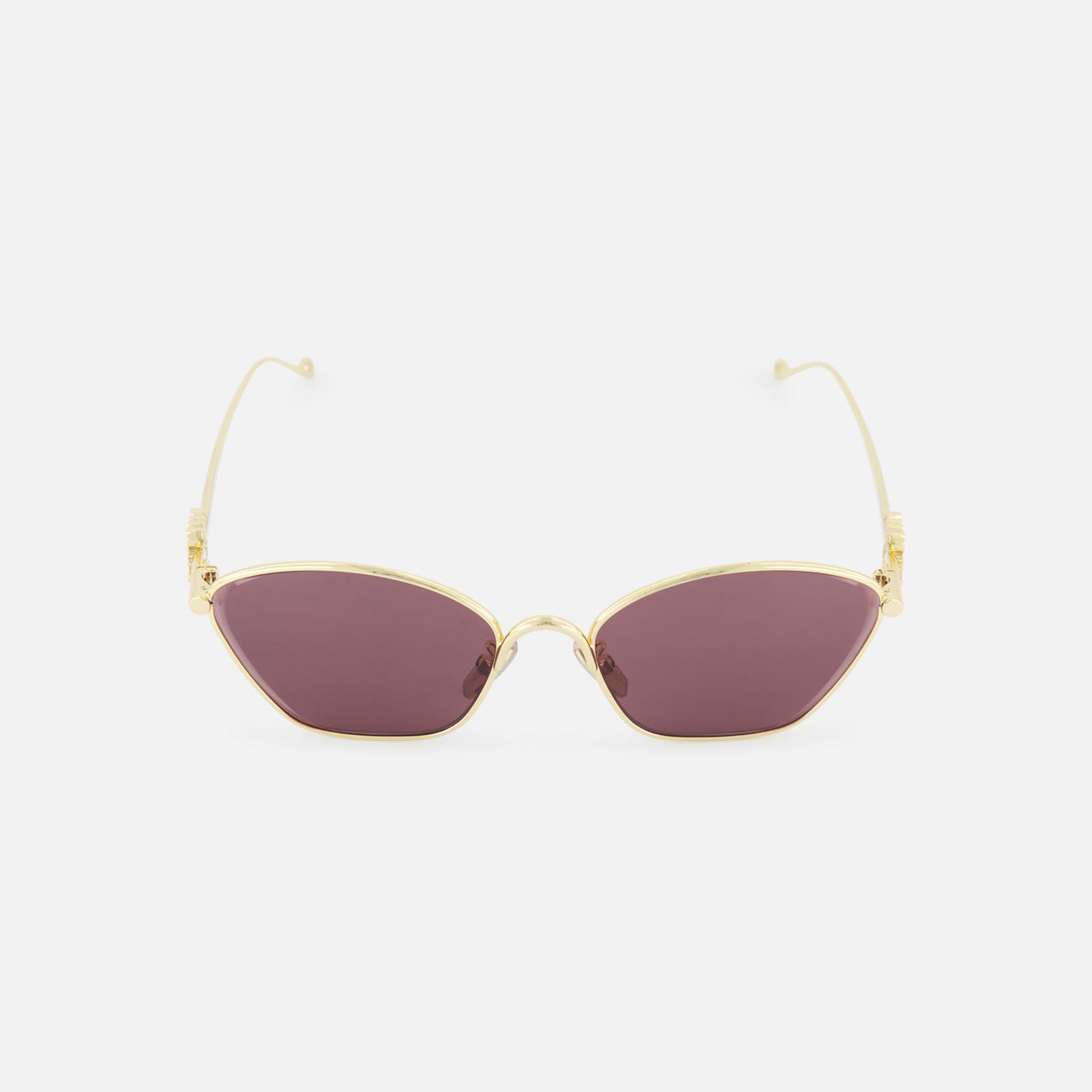 Loewe Cat Eye Gold Sunglasses (14687115346283)