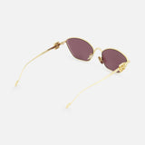 Loewe Cat Eye Gold Sunglasses (14687115346283)