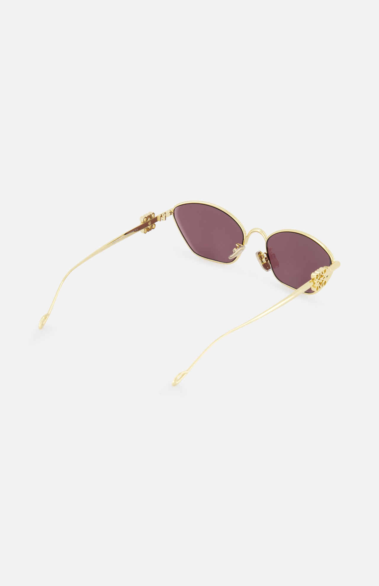 Loewe Cat Eye Gold Sunglasses (14687115346283)