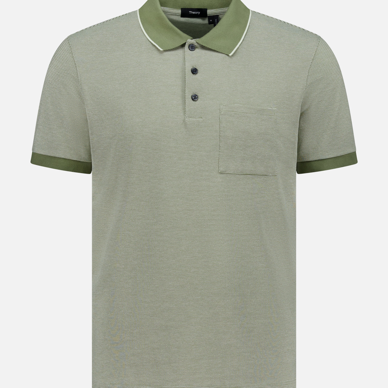 Birdseye Striped Polo Shirt (14683758657899)
