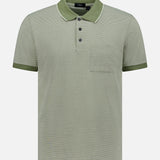 Birdseye Striped Polo Shirt (14683758657899)