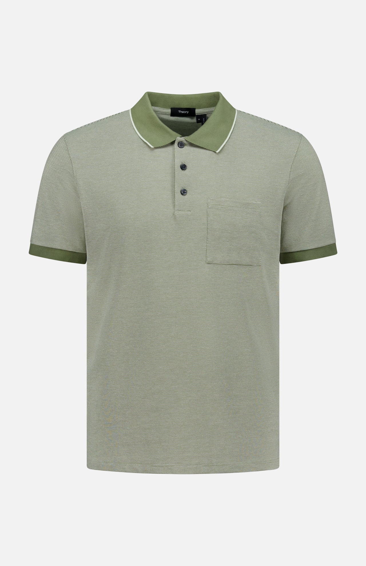 Birdseye Striped Polo Shirt (14683758657899)