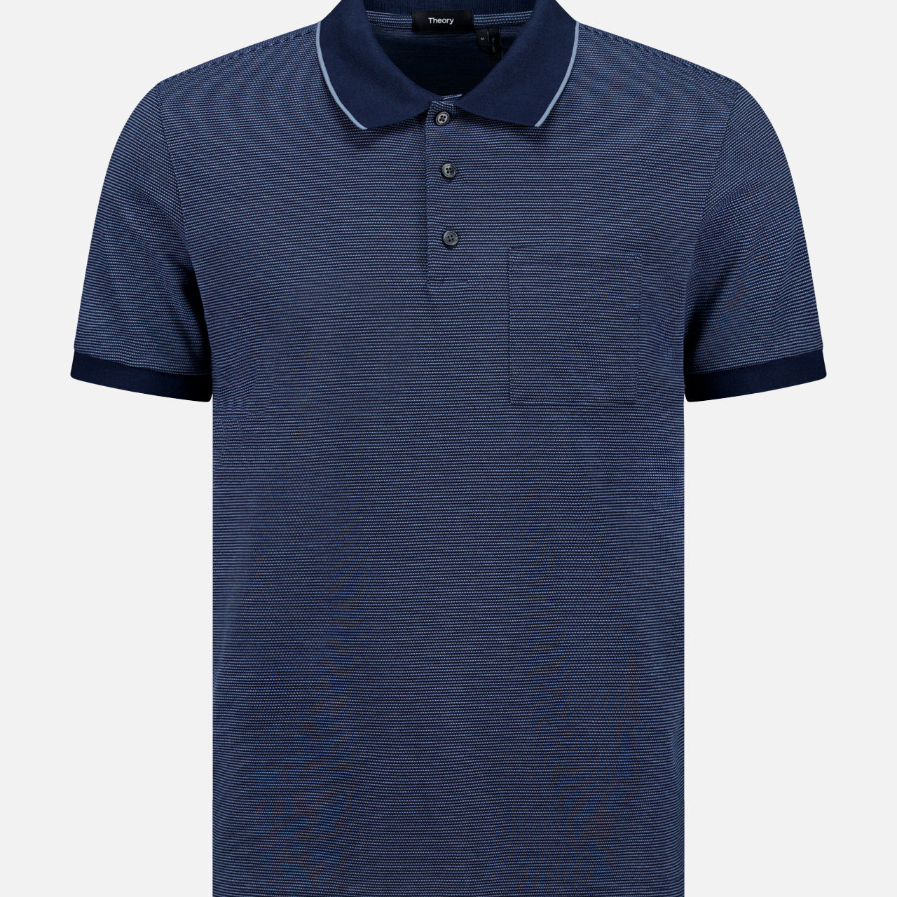 Birdseye Striped Polo Shirt (14683758690667)