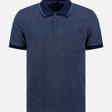 Birdseye Striped Polo Shirt (14683758690667)
