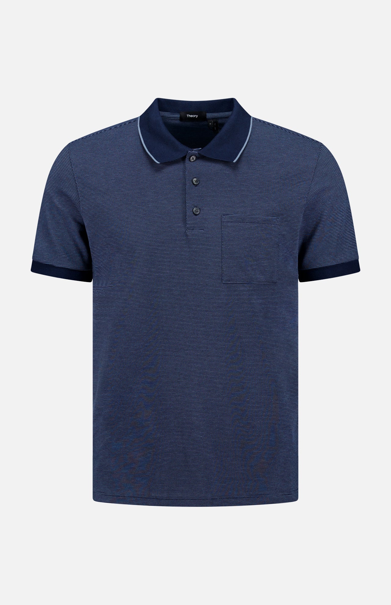 Birdseye Striped Polo Shirt (14683758690667)