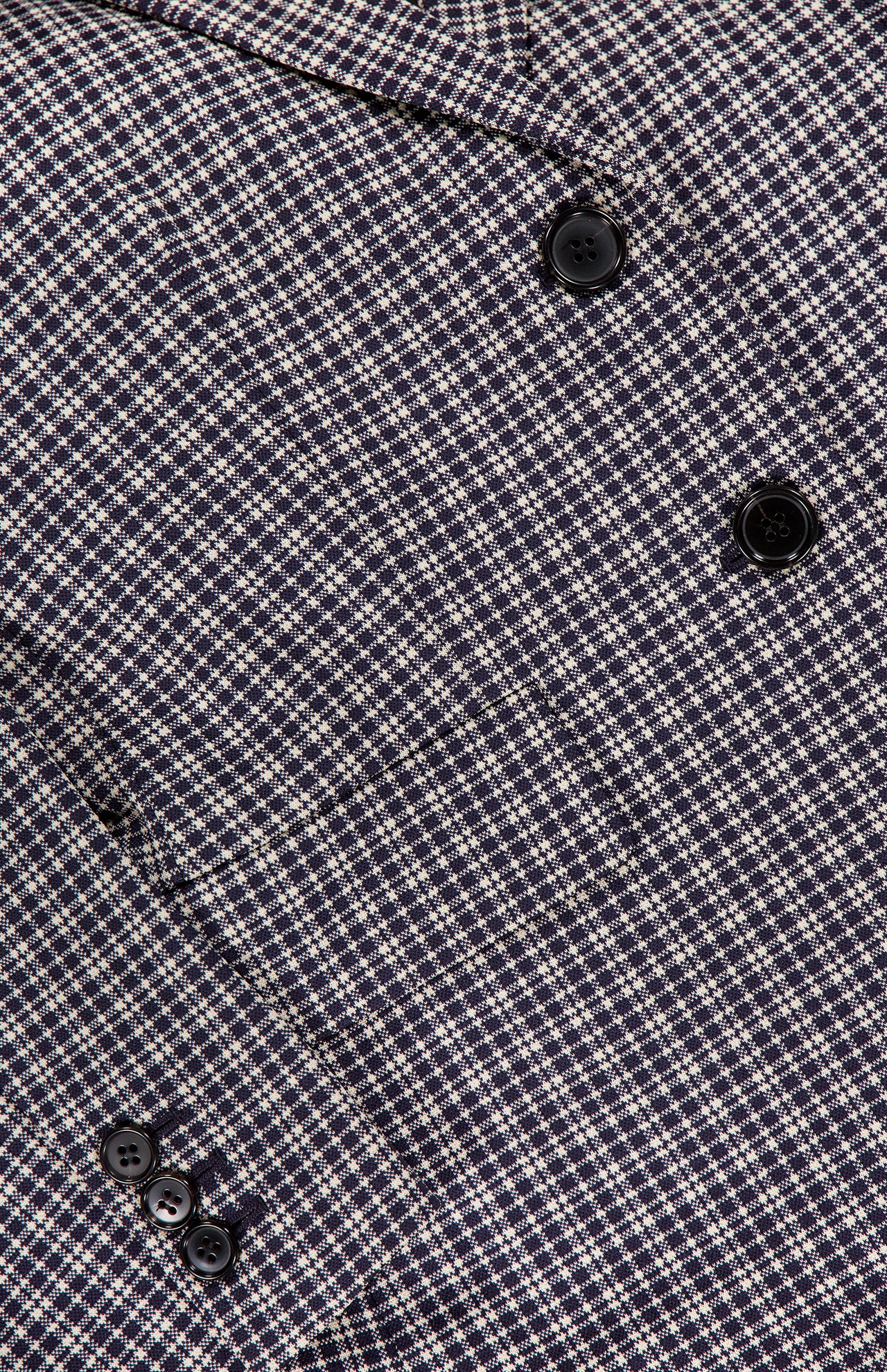 Carissa Slim Fit Knit Plaid Blazer (14702069121387)