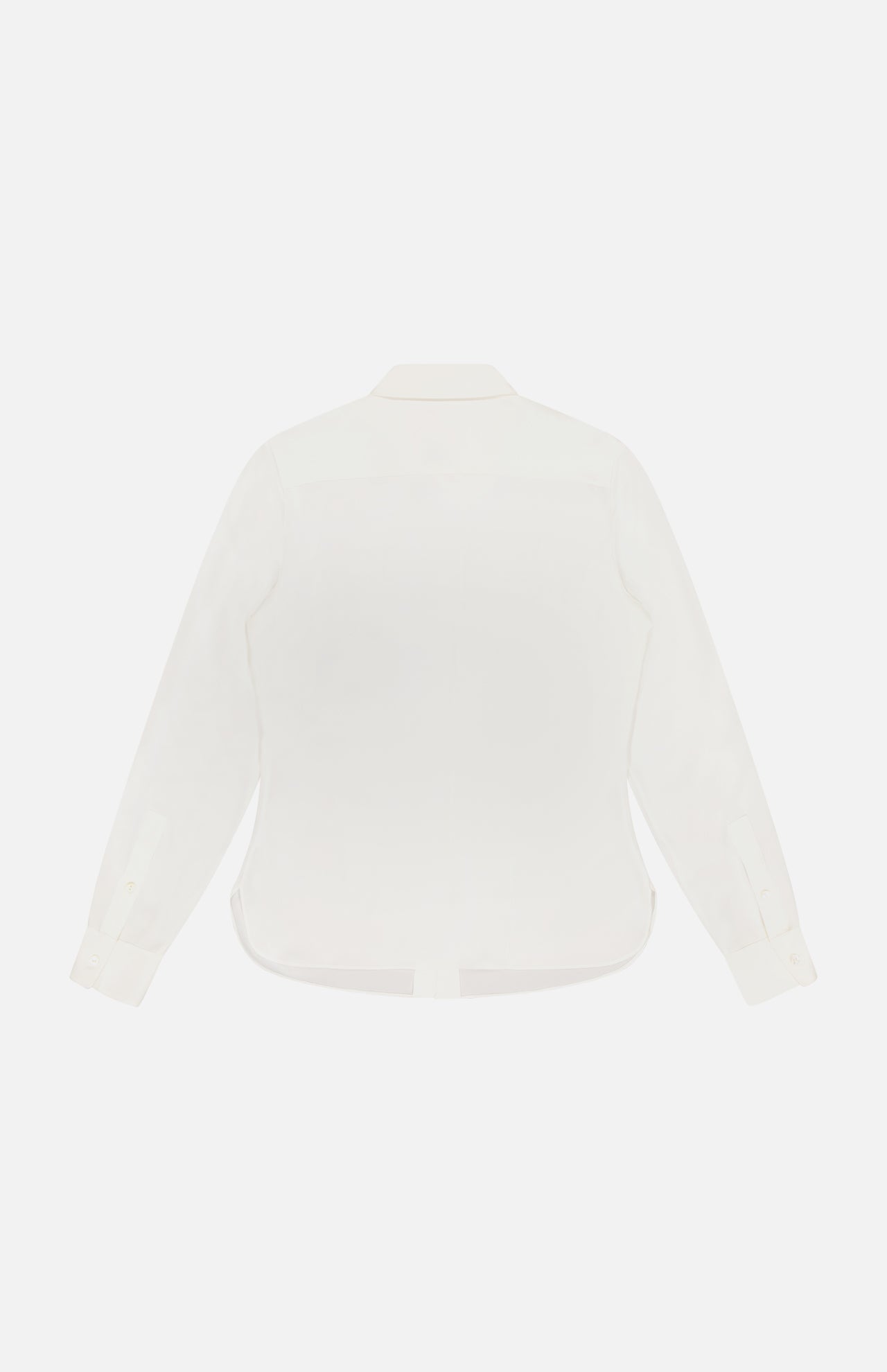 Classic Fitted Shirt in Silk Georgette (14693717442923)