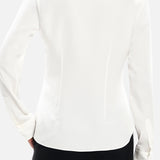 Classic Fitted Shirt in Silk Georgette (14693717442923)