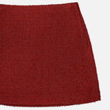 Clean Tweed Mini Skirt