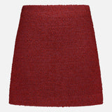 Clean Tweed Mini Skirt
