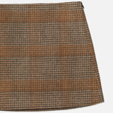Clean Plaid Mini Skirt