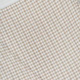 Drape Cap Sleeve Gingham Dress (14686537351531)
