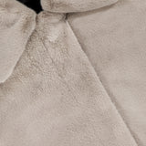 Cropped Faux Fur Coat