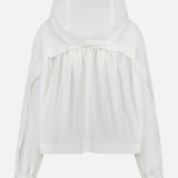 Gather Hooded Biker Jacket (14686517559659)