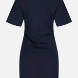 Gather Shoulder T-shirt Dress (14720200147307)