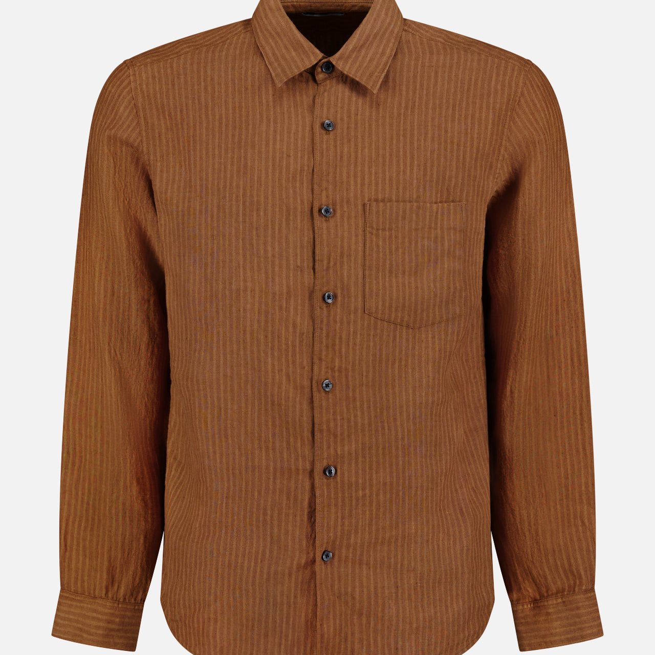 Irving Striped Linen Summer Shirt (14683758526827)