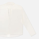 Lapel Collar Blouse (7628980355187)