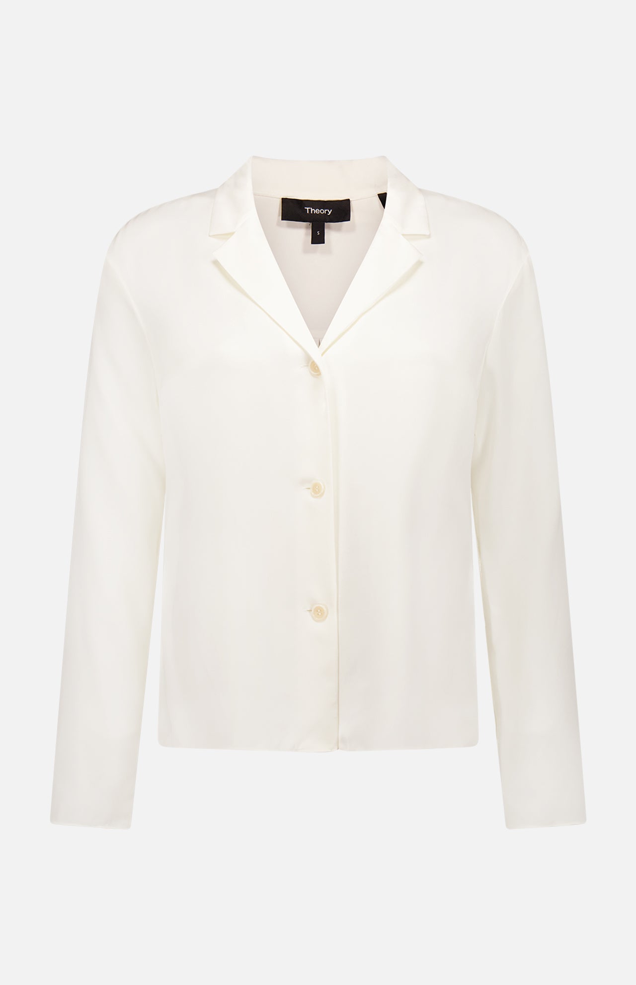 Lapel Collar Blouse (7628980355187)