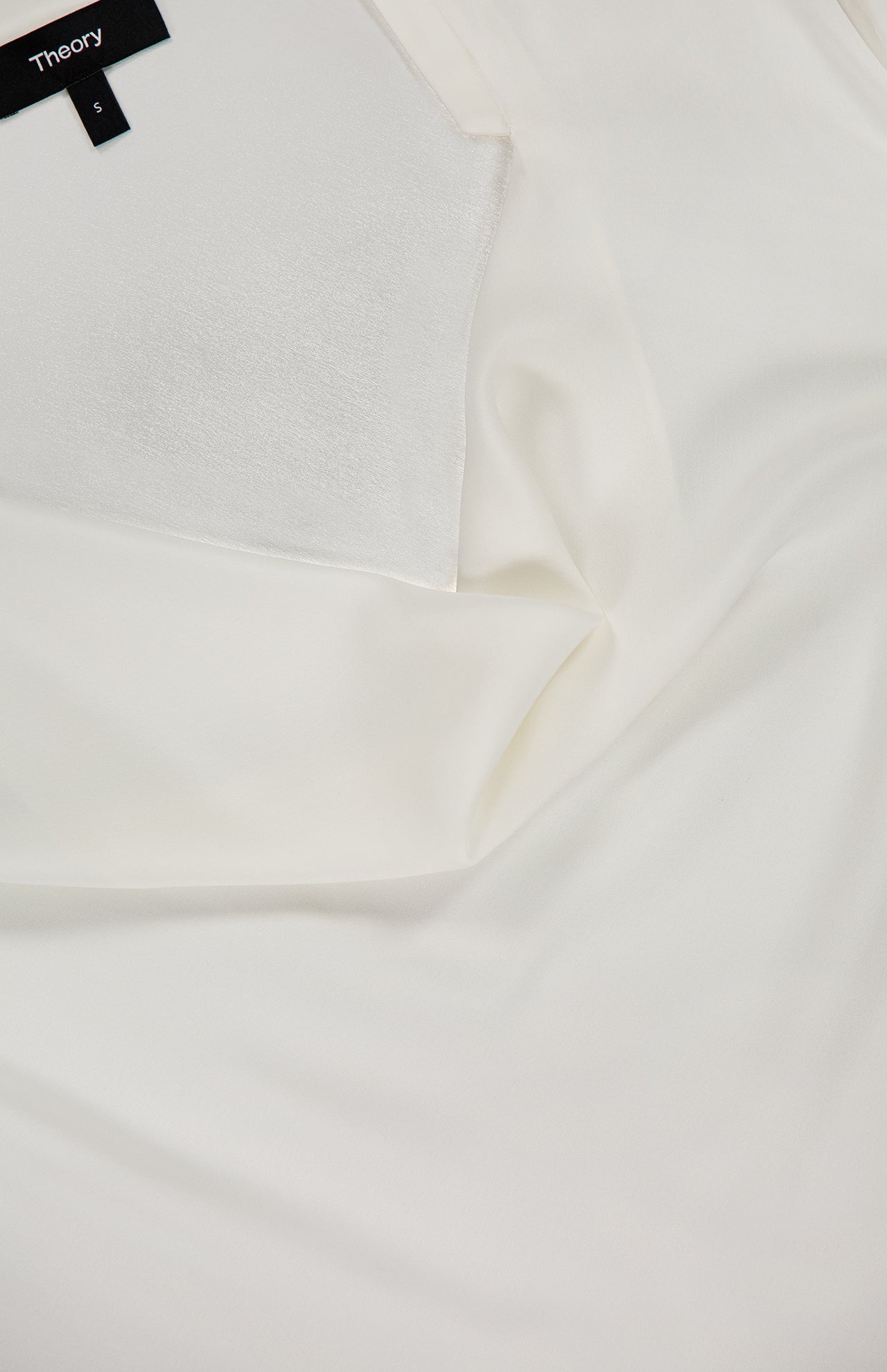 Long Sleeve Silk Cowl Neck Blouse (14702069055851)