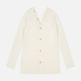 Long Sleeve Open Back Cardigan