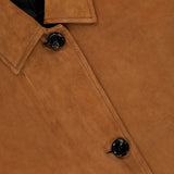 Long Belted Suede Coat (14702068990315)