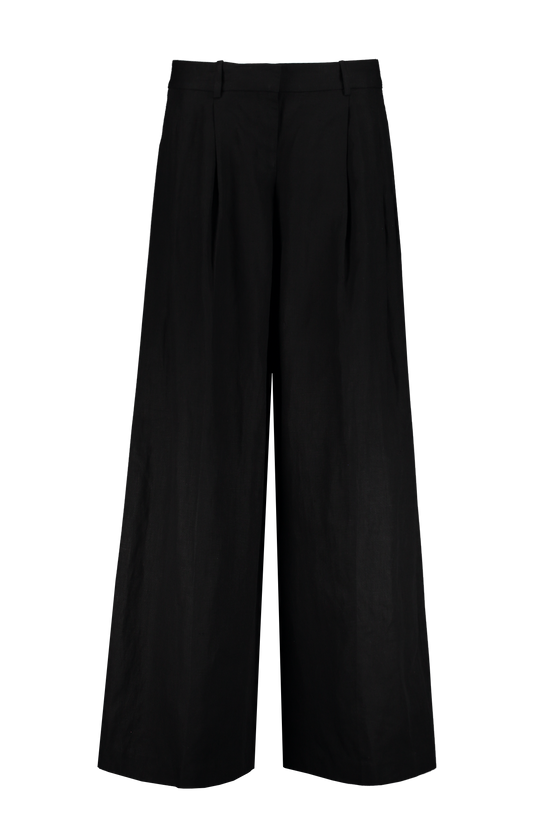 Low Rise Pleat Pant (7145027895411)
