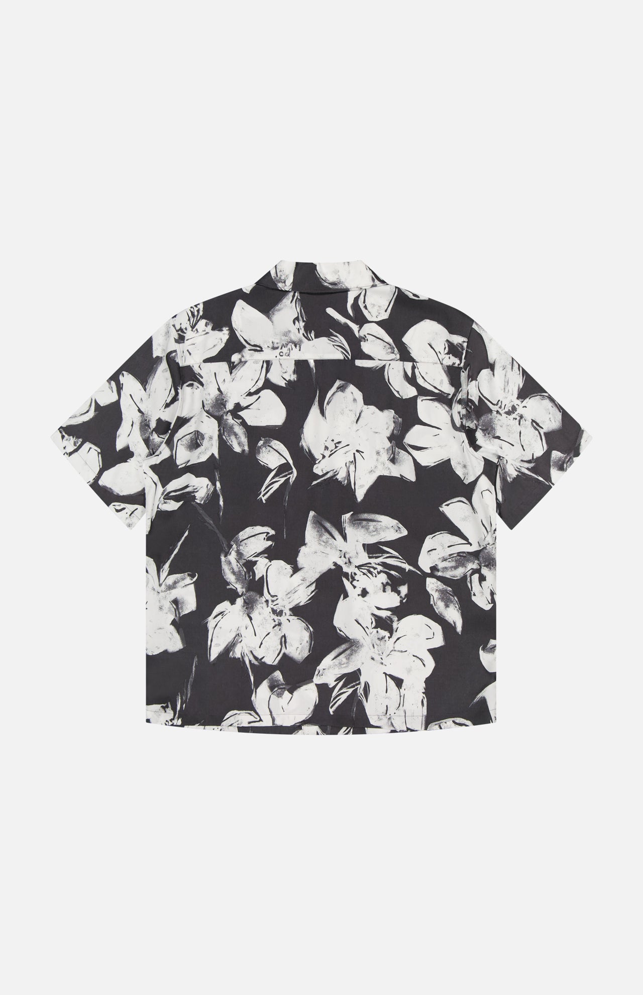 Noll Brush Flower Short Sleeve Shirt (14689852883307)