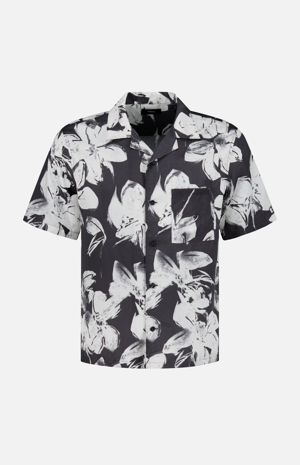 Noll Brush Flower Short Sleeve Shirt (14689852883307)