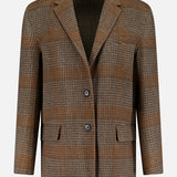Oversized Plaid Tailor Jacket
