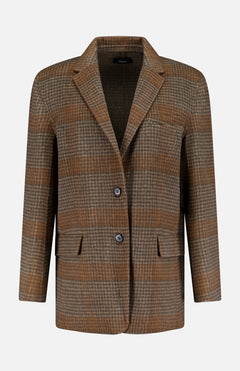 THEORYOversized Plaid Tailor JacketA.K. Rikk's