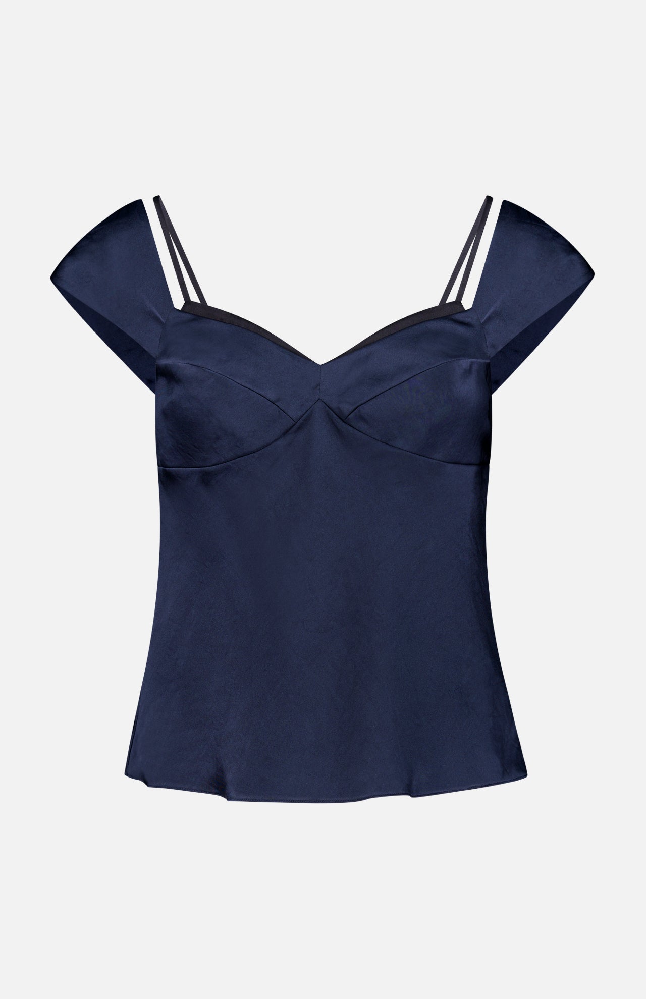 Short Sleeve Peek Cami Top (14693706498411)