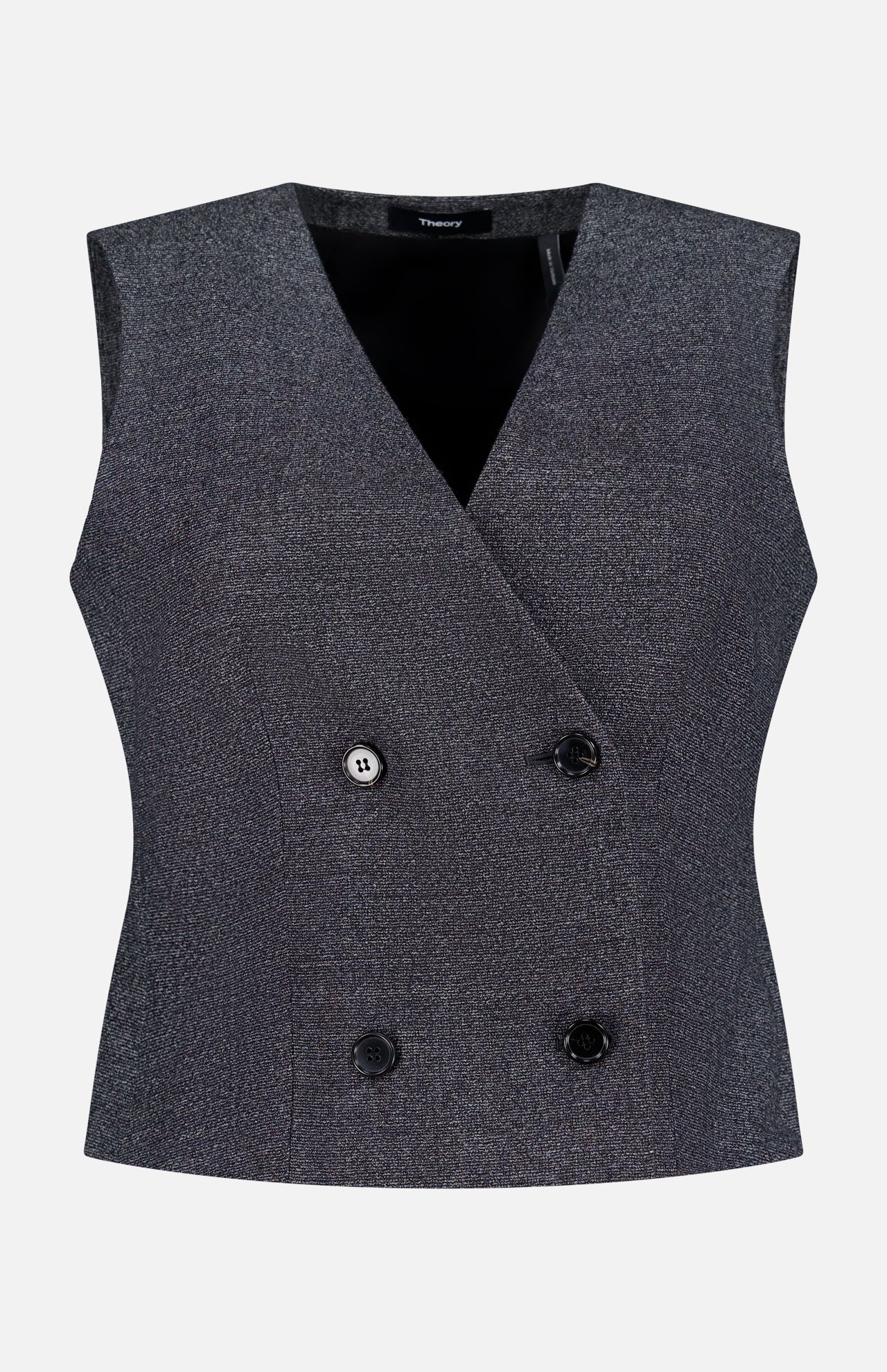 Shrunken Double Breasted Vest (14709683749227)