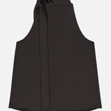 Side Tie Halter Blouse (7730568986739)