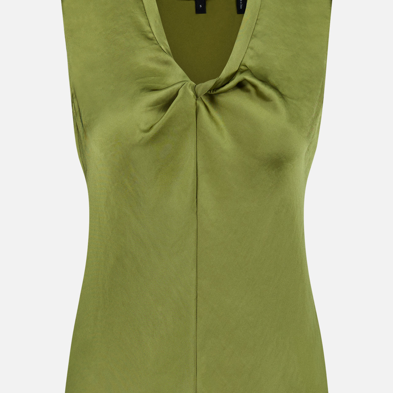 Sleeveless Twist Scoop Blouse (14693706465643)