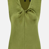 Sleeveless Twist Scoop Blouse (14693706465643)