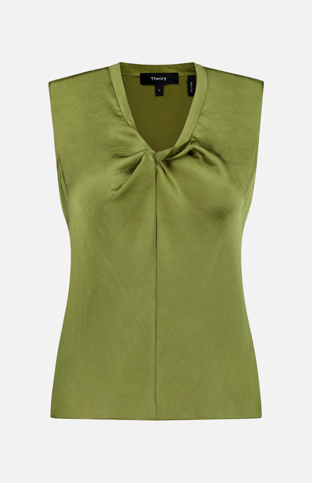 Sleeveless Twist Scoop Blouse (14693706465643)