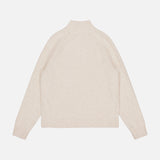 Soft Twist Quarter Zip Sweater